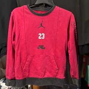 Nike Kids Red Jordan Sweatshirt
